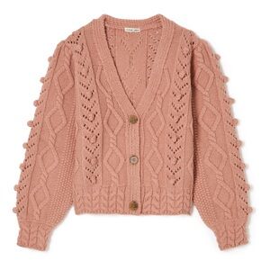 NWOT Louise Misha Simon Cardigan Pink Small